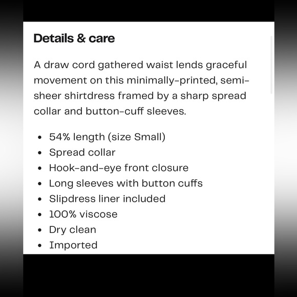 RAG & BONE EMERSON DRESS - Picture 16 of 16